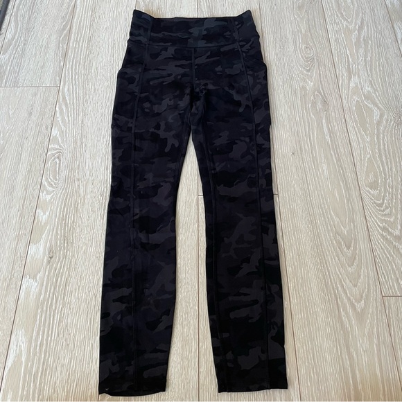 LULULEMON Invigorate High Rise leggings 25” size 4 - Picture 5 of 8